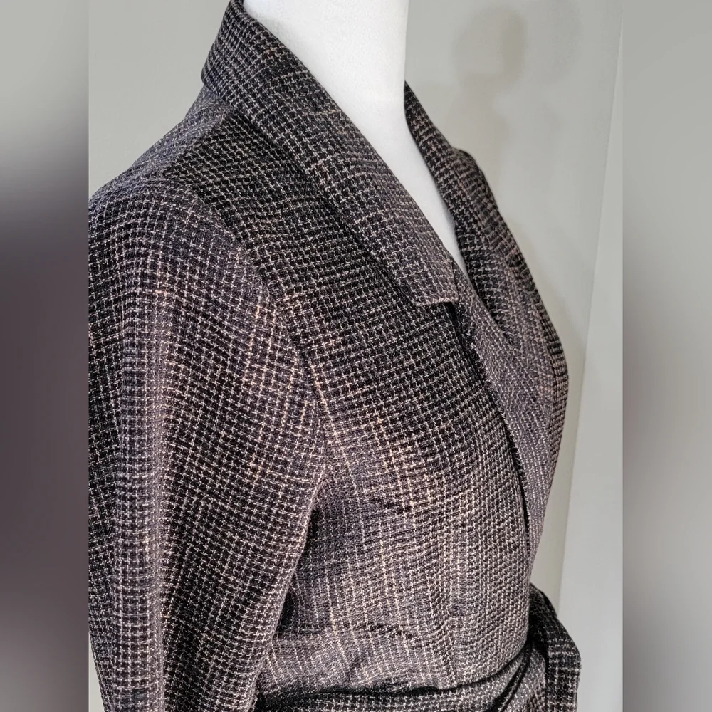 Crescent NWT Women's Tweed Jacket Size Medium - Picture 7 of 16